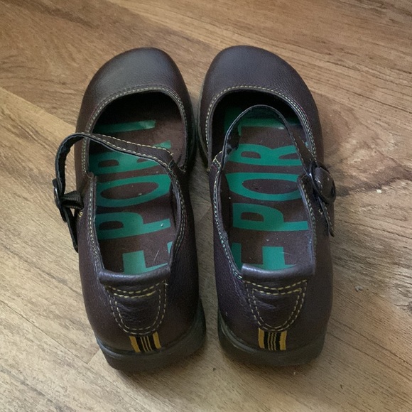 Dark brown report shoes 👞 size 8- 8.5 - Picture 4 of 6